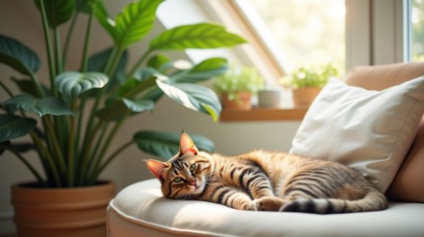 Adoptez un arbre à chat stable et esthétique pour votre félin